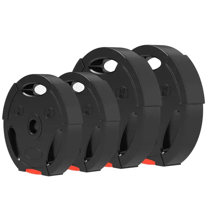 Weight Plate Set | 2 x 10kg and 2 x 5kg Standard Plates SPORTNOW - Little and Giant Explorers SPORTNOW