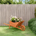 Wheelbarrow Planter in Solid Wood Fir (128 x 45.5 x 43cm) - Little and Giant Explorers vidaXL