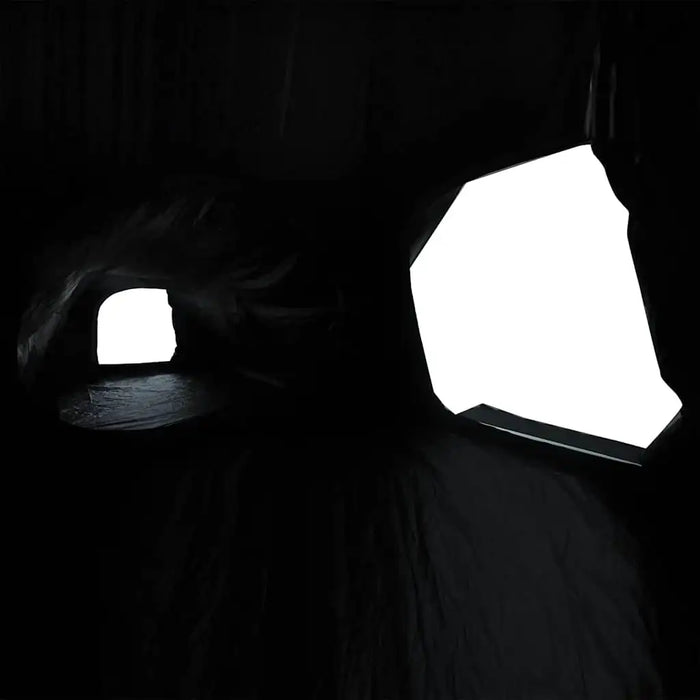 Blackout Fabric and Waterproof Camping Tent in White (5 persons) - Little and Giant Explorers vidaXL