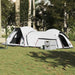 Blackout Fabric and Waterproof Camping Tent in White (5 persons) - Little and Giant Explorers vidaXL