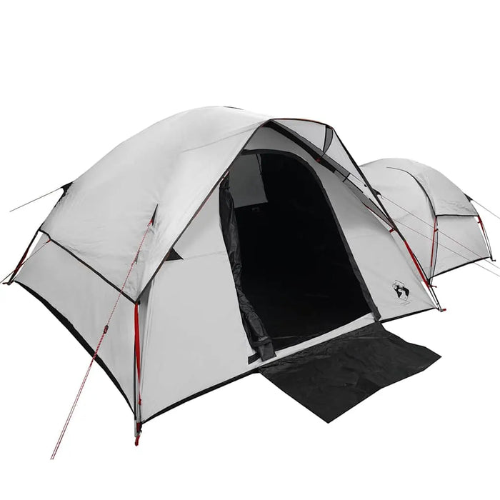Blackout Fabric and Waterproof Camping Tent in White (5 persons) - Little and Giant Explorers vidaXL