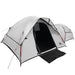 Blackout Fabric and Waterproof Camping Tent in White (5 persons) - Little and Giant Explorers vidaXL