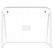 Football Goal with Net in White (214 x 75 x 152cm) - Little and Giant Explorers vidaXL