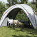 White Taffeta Party Tent - Little and Giant Explorers vidaXL