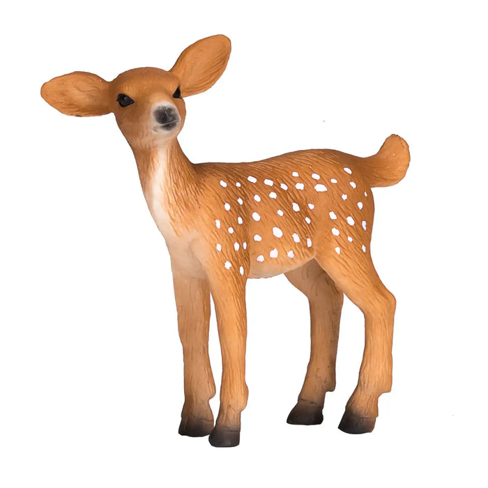 White-Tailed Deer Fawn Toy - Realistic Woodland Animal Model | Educational Woodland Figurine MOJO FUN - Little and Giant Explorers Mojo Fun