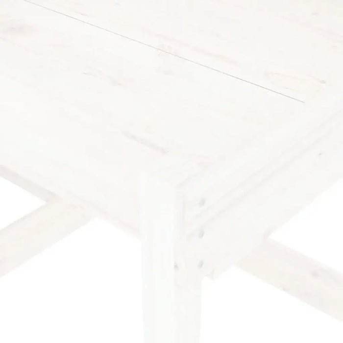 2 Sand Tables in White and Solid Wood Pine - Little and Giant Explorers vidaXL