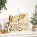 Wooden Christmas Advent Calendar with LEDs - Little and Giant Explorers HOMCOM