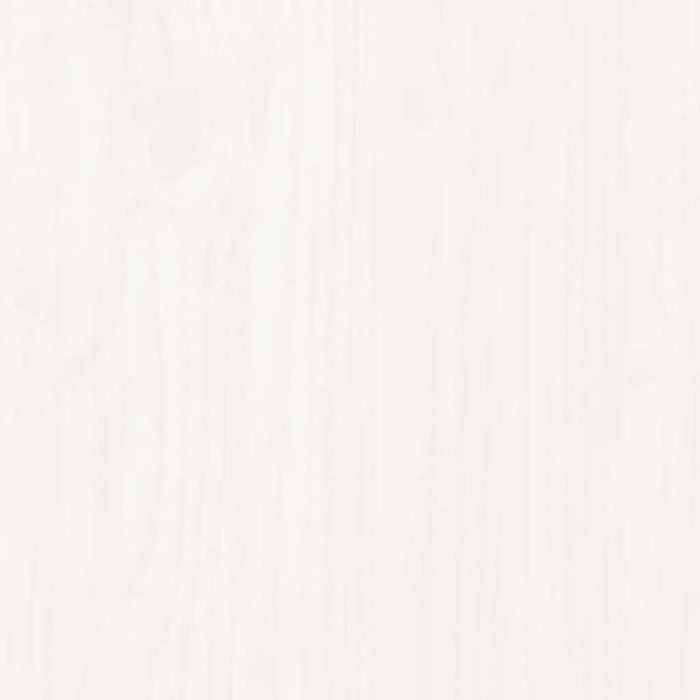 Wooden Bunk Bed Frame – Solid Pine White Finish | Single Over Single - Ladder and Guardrails VIDAXL - Little and Giant Explorers vidaXL