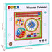 Wooden Calendar – Educational Wall Mount Learning Toy | Dates, Seasons, Time and Weather SOKA® - Little and Giant Explorers SOKA Play Imagine Learn