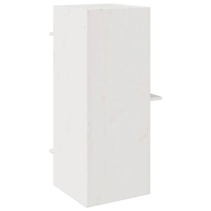 White Cat House in Solid Wood Pine (43 x 43 x 90cm) - Little and Giant Explorers vidaXL