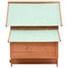 Chicken Coop in Solid Firwood (152 x 96 x 110cm) - Little and Giant Explorers vidaXL
