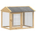 Wooden Chicken Coop – Solid Pine and Engineered Wood | Modern Garden Hen House VIDAXL - Little and Giant Explorers vidaXL