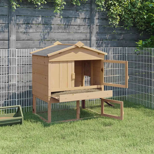 Wooden Chicken Coop – Solid Pine Wood | Modern Garden Hen House VIDAXL - Little and Giant Explorers vidaXL