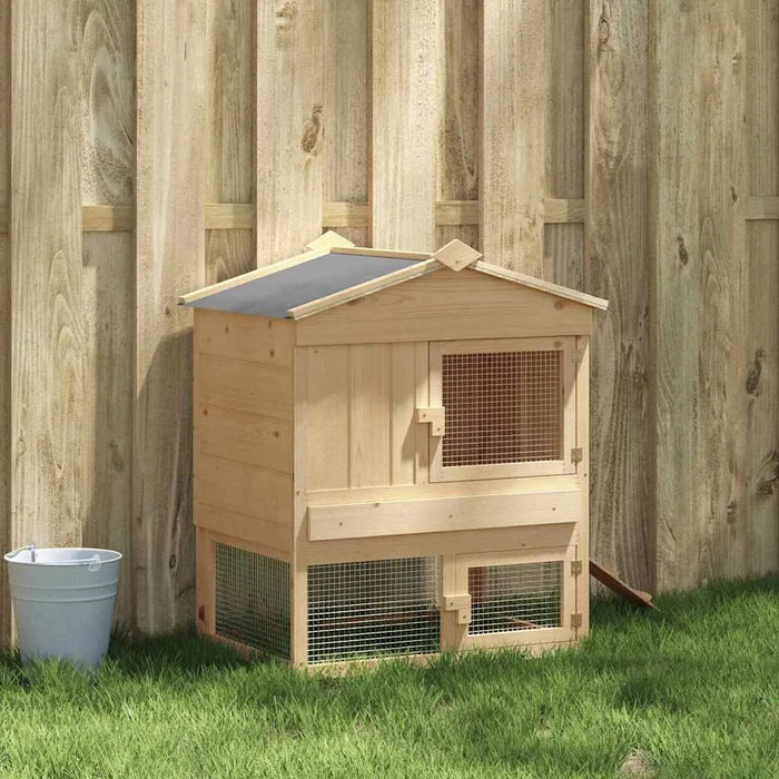 Wooden Chicken Coop – Solid Pine Wood | Modern Garden Hen House VIDAXL - Little and Giant Explorers vidaXL