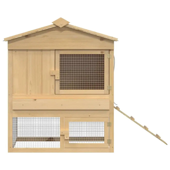 Wooden Chicken Coop – Solid Pine Wood | Modern Garden Hen House VIDAXL - Little and Giant Explorers vidaXL