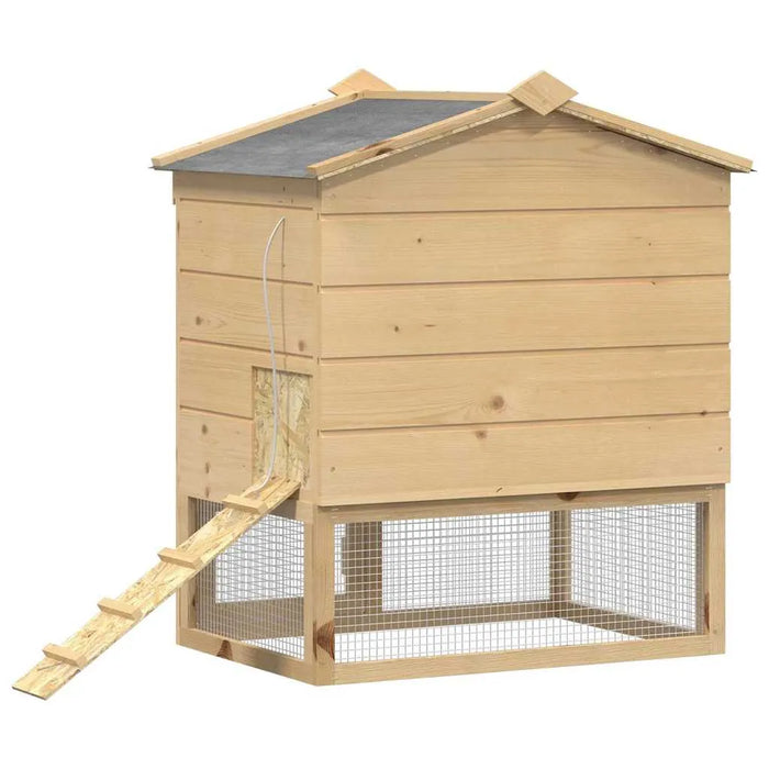 Wooden Chicken Coop – Solid Pine Wood | Modern Garden Hen House VIDAXL - Little and Giant Explorers vidaXL