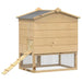Wooden Chicken Coop – Solid Pine Wood | Modern Garden Hen House VIDAXL - Little and Giant Explorers vidaXL