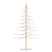 Wooden Christmas Tree 210cm - Solid Pine and Bamboo | Space-Saving DIY Festive Design VIDAXL - Little and Giant Explorers vidaXL