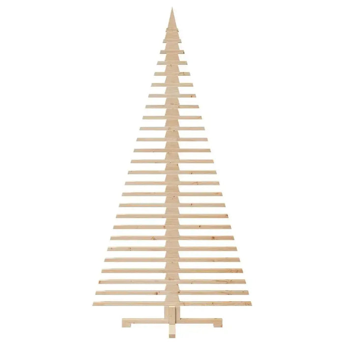Wooden Christmas Tree for Decoration 210cm - Little and Giant Explorers vidaXL