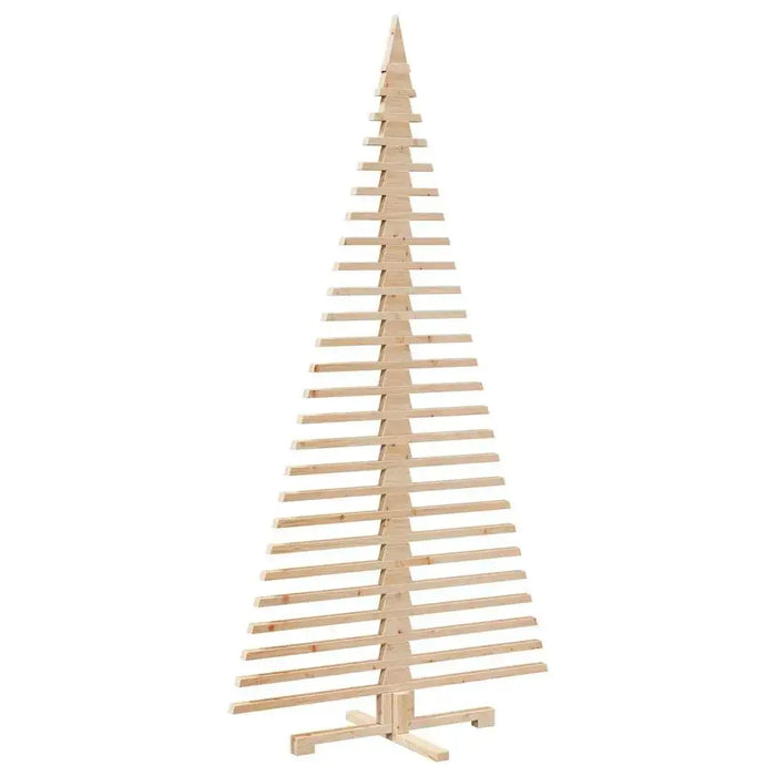 Wooden Christmas Tree for Decoration 210cm - Little and Giant Explorers vidaXL