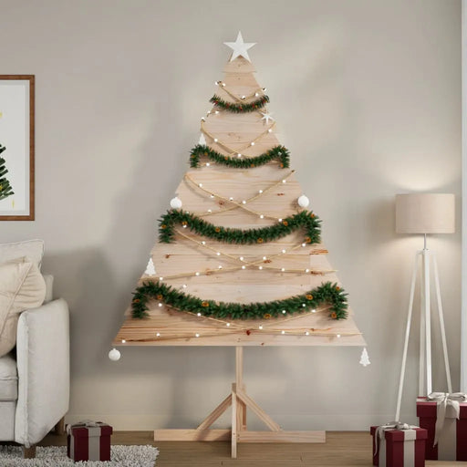 Wooden Christmas Tree for Decoration 180cm - Little and Giant Explorers vidaXL