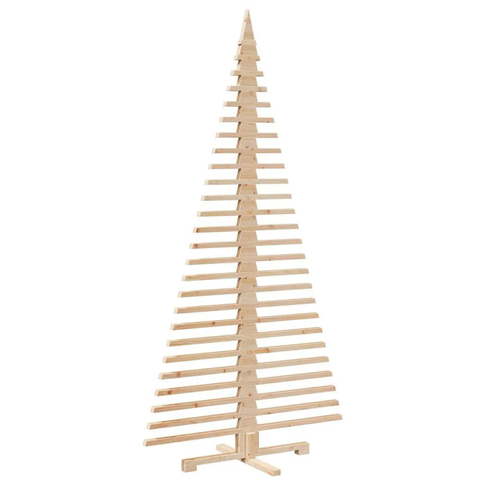 Wooden Christmas Tree for Decoration 210cm - Little and Giant Explorers vidaXL