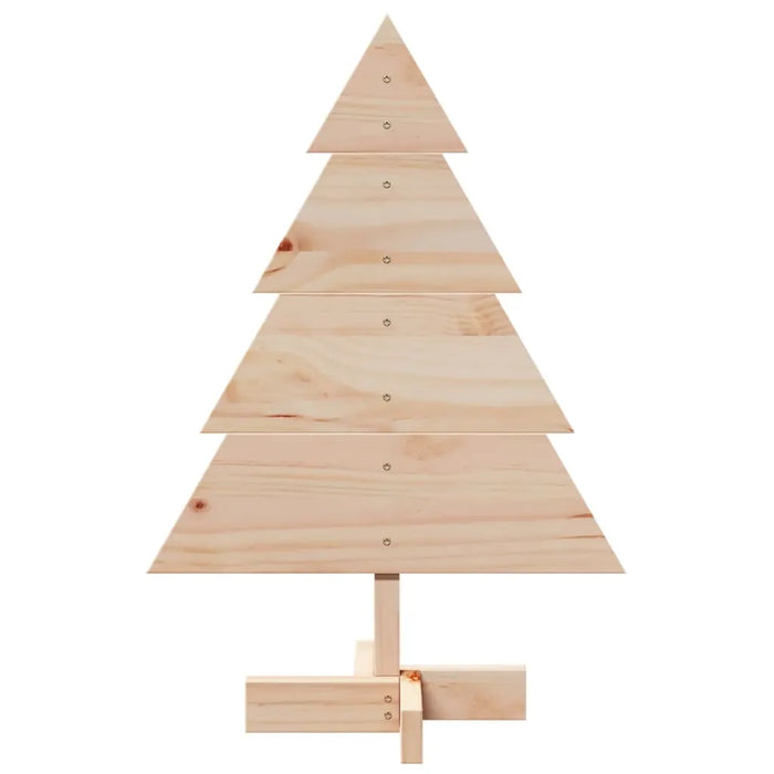 Wooden Christmas Tree for Decoration 70cm - Little and Giant Explorers vidaXL