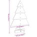 Wooden Christmas Tree for Decoration 70cm - Little and Giant Explorers vidaXL