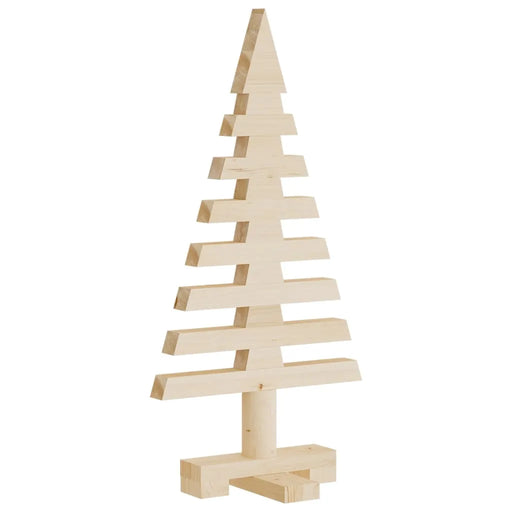 Wooden Christmas Tree for Decoration in Solid Wood Pine - Little and Giant Explorers vidaXL