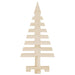 Wooden Christmas Tree for Decoration in Solid Wood Pine - Little and Giant Explorers vidaXL