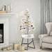 Wooden Christmas Tree - White Pinewood | Holiday Decoration with Rotating Branches VIDAXL - Little and Giant Explorers vidaXL