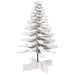 Wooden Christmas Tree - White Pinewood | Holiday Decoration with Rotating Branches VIDAXL - Little and Giant Explorers vidaXL