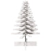 Wooden Christmas Tree - White Pinewood | Holiday Decoration with Rotating Branches VIDAXL - Little and Giant Explorers vidaXL