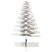 Wooden Christmas Tree - White Pinewood | Holiday Decoration with Rotating Branches VIDAXL - Little and Giant Explorers vidaXL