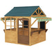 Wooden Wendy House with Service Stations - Little and Giant Explorers AIYAPLAY