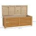 Wooden Deck Box Garden Storage Container 292 L - Little and Giant Explorers Outsunny