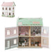 Wooden Dollhouse with Furniture and Accessories - Little and Giant Explorers Costway