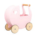 Wooden Dolls Pram | Premium Push-Along Toy (Pink Edition) - Little and Giant Explorers Moover