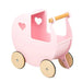 Wooden Dolls Pram | Premium Push-Along Toy (Pink Edition) - Little and Giant Explorers Moover