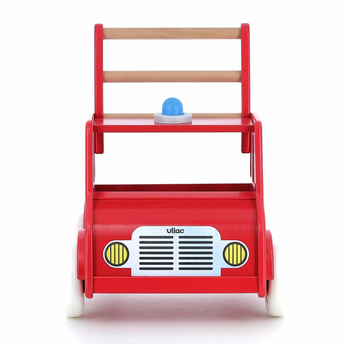 Red Fire Engine Walker | Balance Coordination and Motor Skills Development - Little and Giant Explorers Vilac