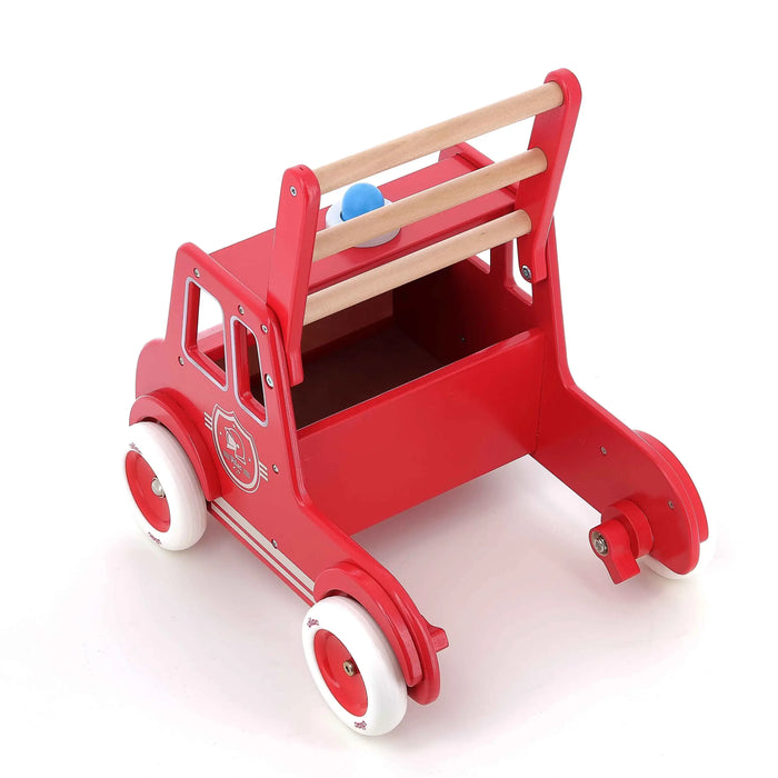 Red Fire Engine Walker | Balance Coordination and Motor Skills Development - Little and Giant Explorers Vilac