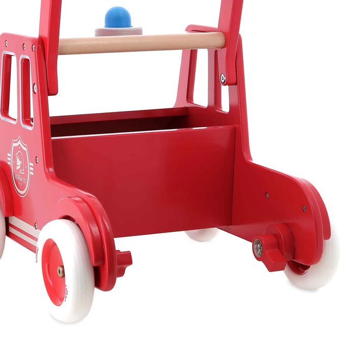 Red Fire Engine Walker | Balance Coordination and Motor Skills Development - Little and Giant Explorers Vilac