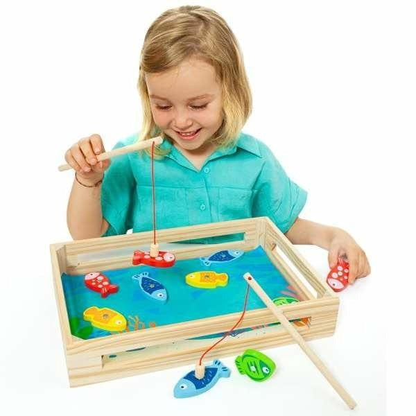 Wooden Fishing Game - Little and Giant Explorers Moltó