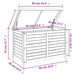 Garden Storage Box in Solid Wood Eucalyptus (90 x 48 x 55cm) - Little and Giant Explorers vidaXL