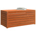 Wooden Garden Storage Box – Wax Brown Solid Pine | 101cm Outdoor Storage VIDAXL - Little and Giant Explorers vidaXL