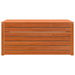 Wooden Garden Storage Box – Wax Brown Solid Pine | 101cm Outdoor Storage VIDAXL - Little and Giant Explorers vidaXL