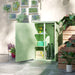 Wooden Garden Storage Shed and Bolt Latch in Green - Little and Giant Explorers Outsunny