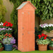 Wooden Garden Storage Shed (71 x 60 x 213cm) - Little and Giant Explorers vidaXL