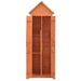 Wooden Garden Storage Shed (71 x 60 x 213cm) - Little and Giant Explorers vidaXL