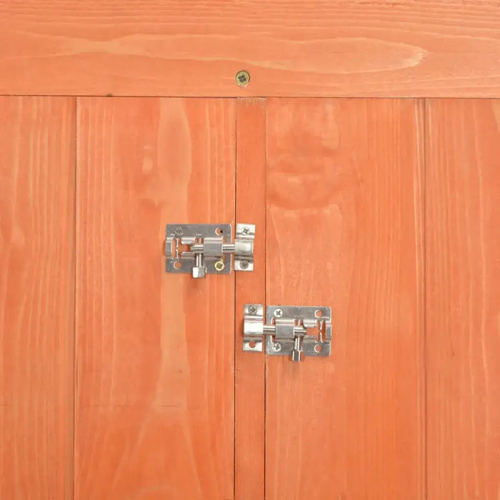 Wooden Garden Storage Shed (71 x 60 x 213cm) - Little and Giant Explorers vidaXL